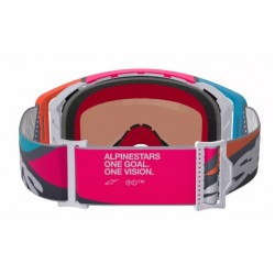 Мотокрос очила ALPINESTARS SUPERTECH STREAM GRAY/MULTI MIRROR-SILVER