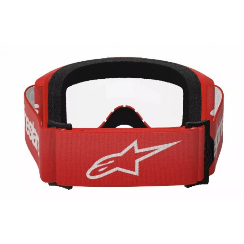 Мотокрос очила ALPINESTARS VISION 3 WORDMARK RED CLEAR