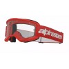 Мотокрос очила ALPINESTARS VISION 3 WORDMARK RED CLEAR