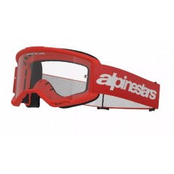 Мотокрос очила ALPINESTARS VISION 3 WORDMARK RED CLEAR