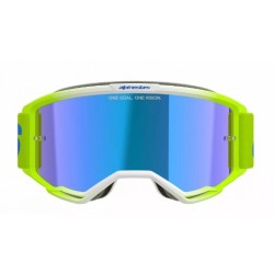 Мотокрос очила ALPINESTARS VISION 5 BLAZE YLW/BL MIRROR-BLUE