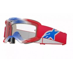 Мотокрос очила ALPINESTARS VISION 5 CORP RED/WT/BL CLEAR