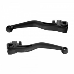 Комплект нечупливи лосточета спирачна/съединител POLISPORT APT Unbreakable Levers Kit HUSQ/KTM/GAS Black