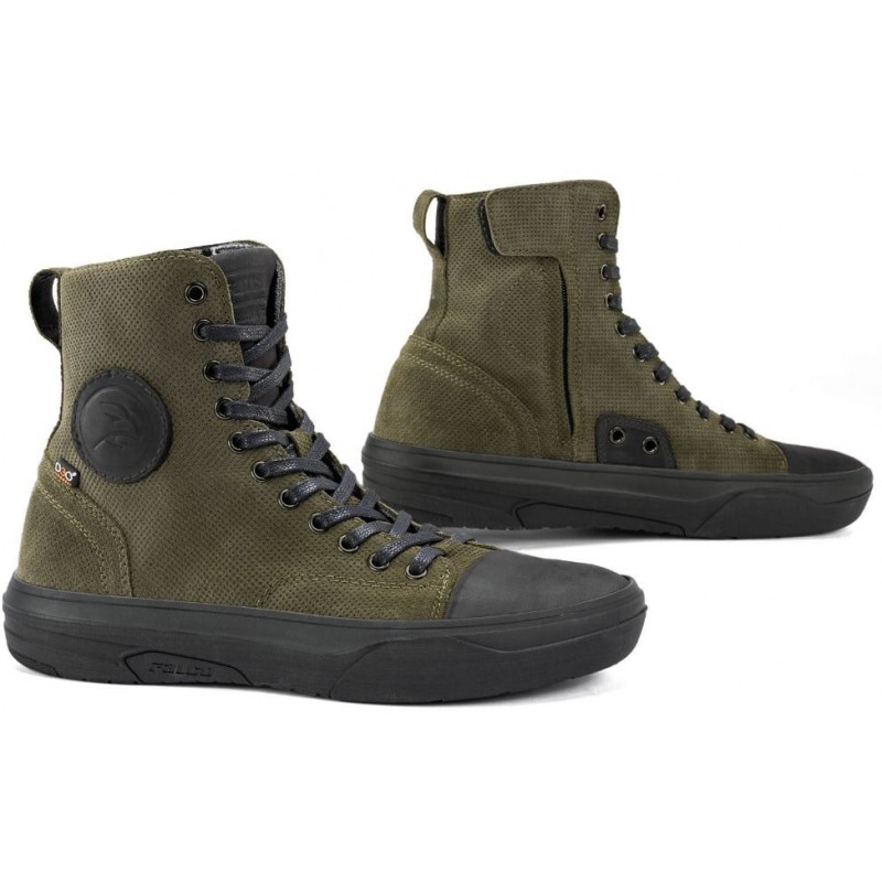 Дамски мото боти FALCO LENNOX 3 ARMY GREEN