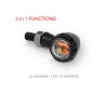 LED мото мигачи BARRACUDA S-LED 2 B-LUX