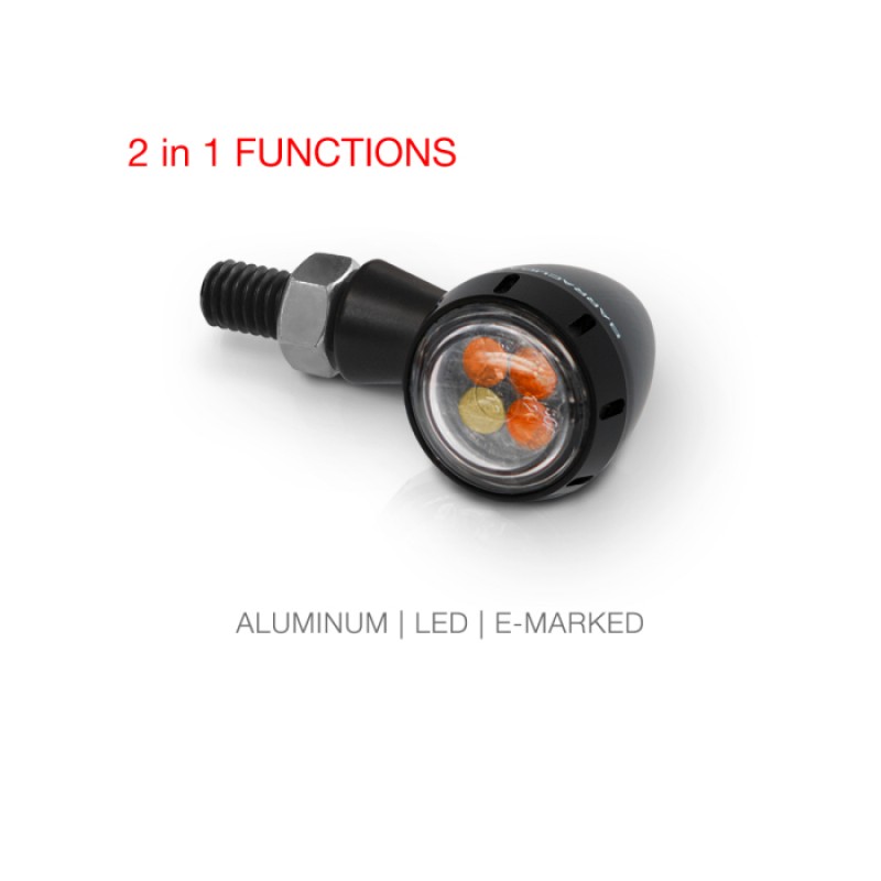 LED мото мигачи BARRACUDA S-LED 2 B-LUX