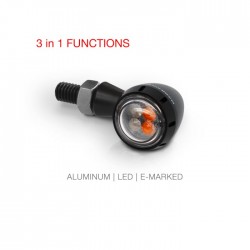 LED мото мигачи BARRACUDA S-LED 3 B-LUX GREEN