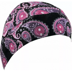 Кърпа за глава FLYDANNA PURPLE PAISLEY