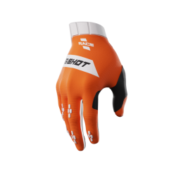 Мотокрос ръкавици SHOT Race Orange