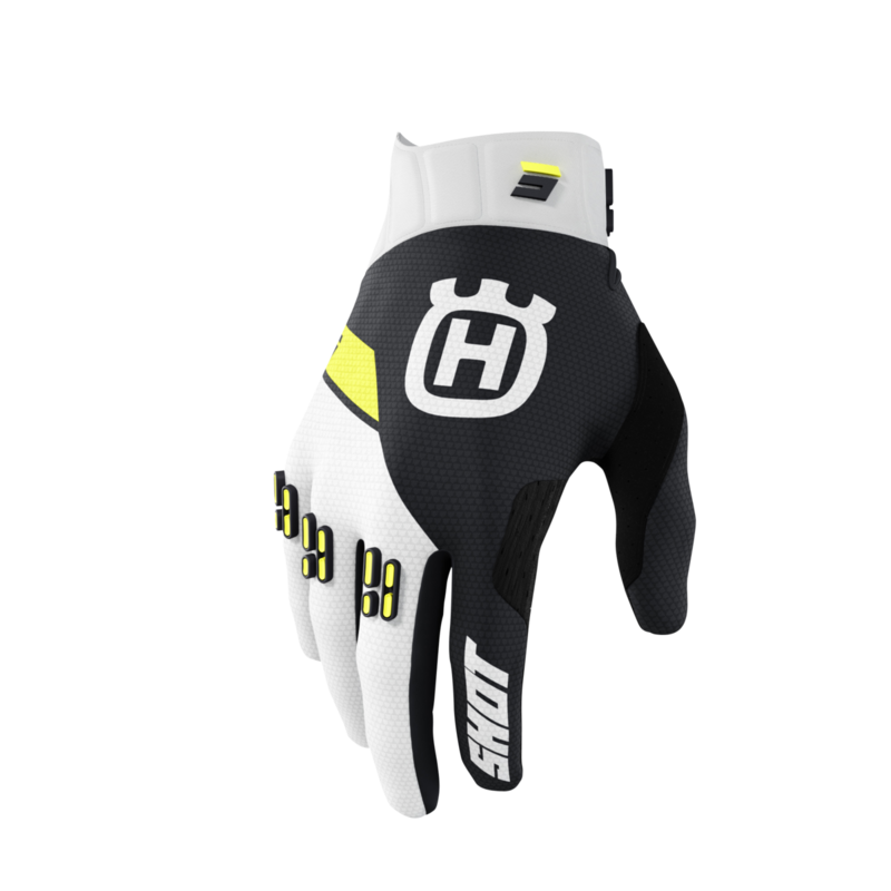 Мотокрос ръкавици SHOT Lite Husqvarna LTD 2023 Black
