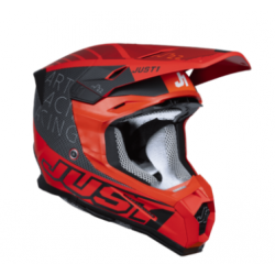 Mотокрос каска Just1 J-22 F Dynamo Black/Red