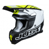 Mотокрос каска Just1 J-22 F Dynamo Fluo Yellow/White/Black