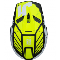Mотокрос каска Just1 J-22 F Dynamo Fluo Yellow/White/Black