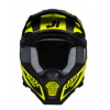 Mотокрос каска Just1 J-22 F Falcon Titanium/Black/Fluo Yellow