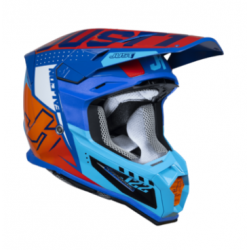 Mотокрос каска Just1 J-22 F Falcon Orange/Blue