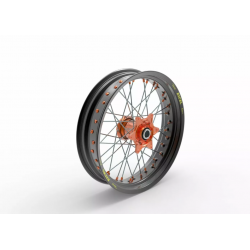 Джанта KITE WHEEL ELITE SM 5.00X17 TT Black/Orange