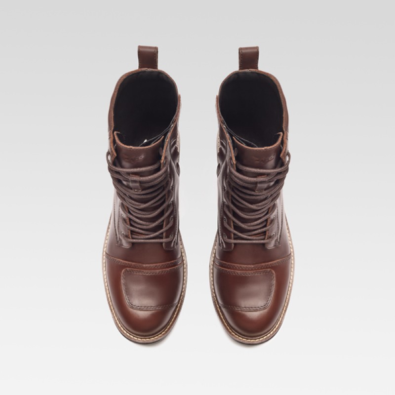 Мото ботуши XPD X-NASHVILLE H2OUT BROWN