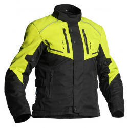 Дамско текстилно мото яке Lindstrands Halden Black/Yellow