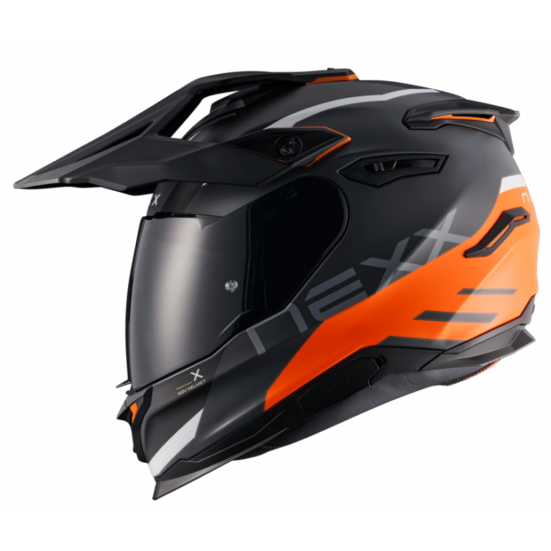 Адвенчър каска NEXX  Y.TRAVL QUEST ORANGE MATT