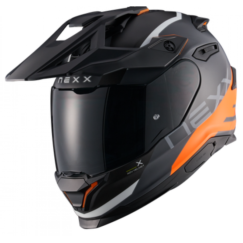 Адвенчър каска NEXX  Y.TRAVL QUEST ORANGE MATT