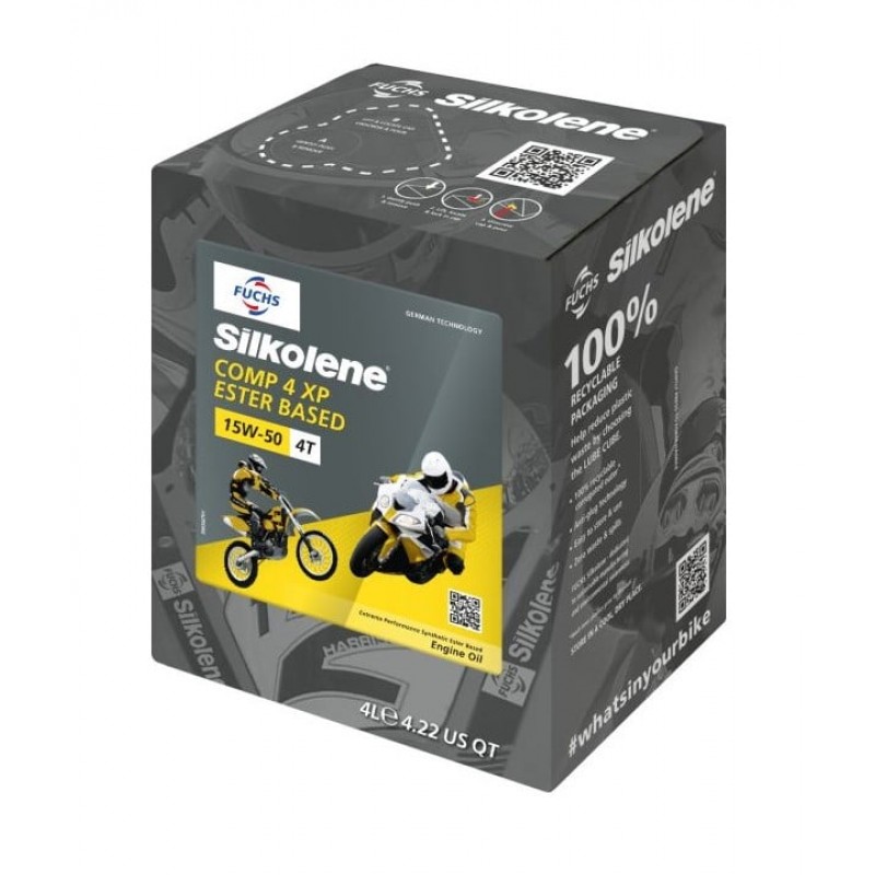 Масло FUCHS SILKOLENE COMP 4 15W50 - XP 4л
