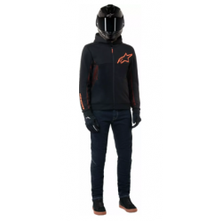 Мото суитшърт ALPINESTARS CHROME V2 BLK/RED