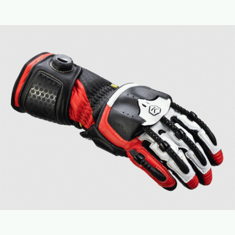 Кожени ръкавици KNOX Handroid MK5 RED