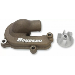 Комплект капак на водната помпа и работно колело BOYESEN COVER/IMP WATPUMP KTM Magnesium