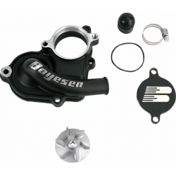 Комплект капак на водната помпа и работно колело BOYESEN COVER WATER PUMP RMZ450 Black