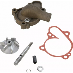 Комплект капак на водната помпа и работно колело BOYESEN COVER/IMP WATPMP YZ125 Magnesium