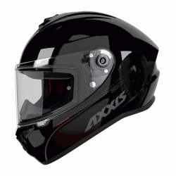 Каска AXXIS DRAKEN S SOLID A11 GLOSS BLACK