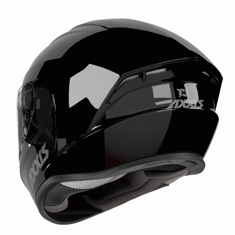 Каска AXXIS DRAKEN S SOLID A11 GLOSS BLACK