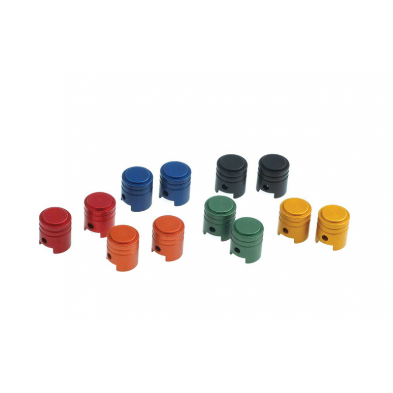 Капачки за вентили RFX Sport RR 250 2T RACING (Piston/Blue) - 2 броя