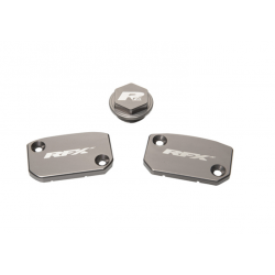 Комплект капаци RFX Pro Reservoir Cap Kit Kit (Mineral Grey) - KTM SX/SXF (Brembo Brake and Clutch)