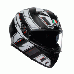 КАСКА  AGV K3 - RIVIA MATT BLACK/WHITE
