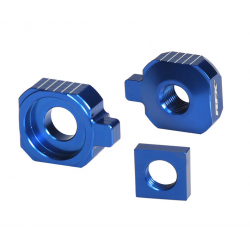 Блок втулка за задна ос RFX Pro 2 Rear Axle Adjuster Blocks (Blue) - Husqvarna TC85