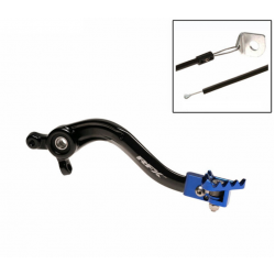 Заден лост за спирачка RFX Pro FT Rear Brake Lever (Black/Blue) - Husqvarna TC65 17-24