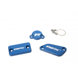 Комплект капаци RFX Pro Reservoir Cap Kit Kit (Blue) - KTM SX65/85 (Brembo Brake and Magura Clutch)