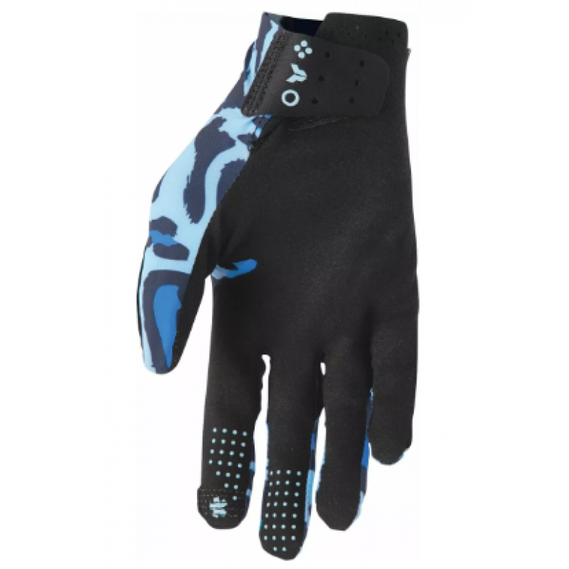 Mотокрос ръкавици THOR SPORTMODE CHEETAH BLUE/MIDNIGHT