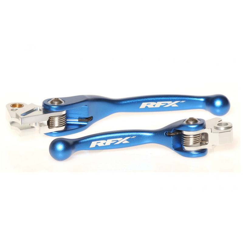 Комплект лостове RFX Race Forged Flexible Lever Set (Blue) KXF250/450 04-12 / YZ125/250 01-07 YZF250 01-06 YZF426/450 01-07