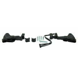 Монтажен комплект за предпазители за кормило RACETECH Mounting Kit HP1/HP2 Handguard Black