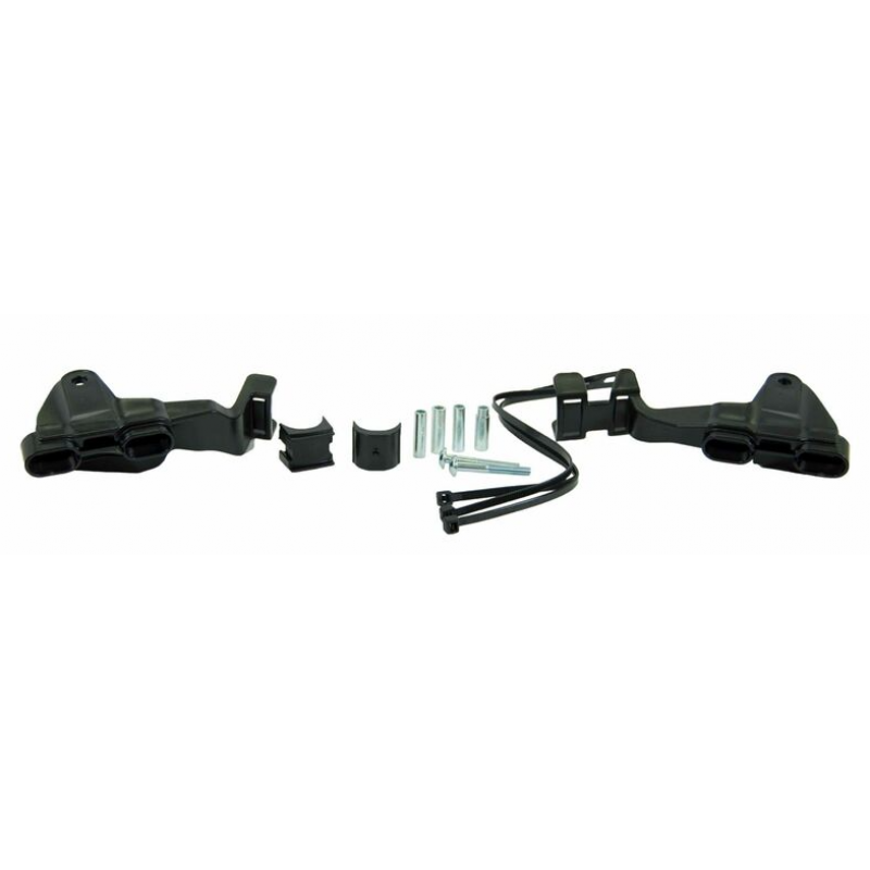 Монтажен комплект за предпазители за кормило RACETECH Mounting Kit HP1/HP2 Handguard Black