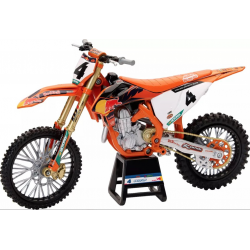 Мотоциклет играчка NEW-RAY KTM Red Bull 450 SX-F Chase Sexton (No 4) 1:12 (Макет)