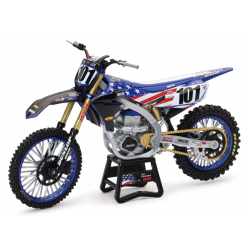 Мотоциклет играчка NEW-RAY Yamaha YZ450F Motocross of Nations Eli Tomac (No 101) 1:12 (Макет)