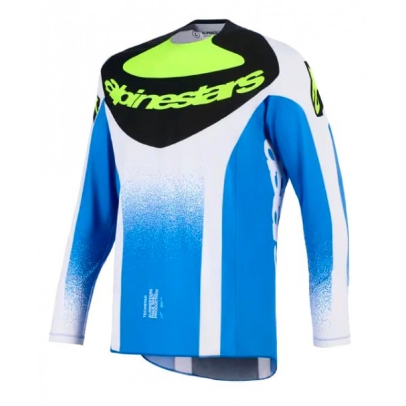 Мотокрос джърси Alpinestars TECHSTAR KNIF BLUE/BLK/YL