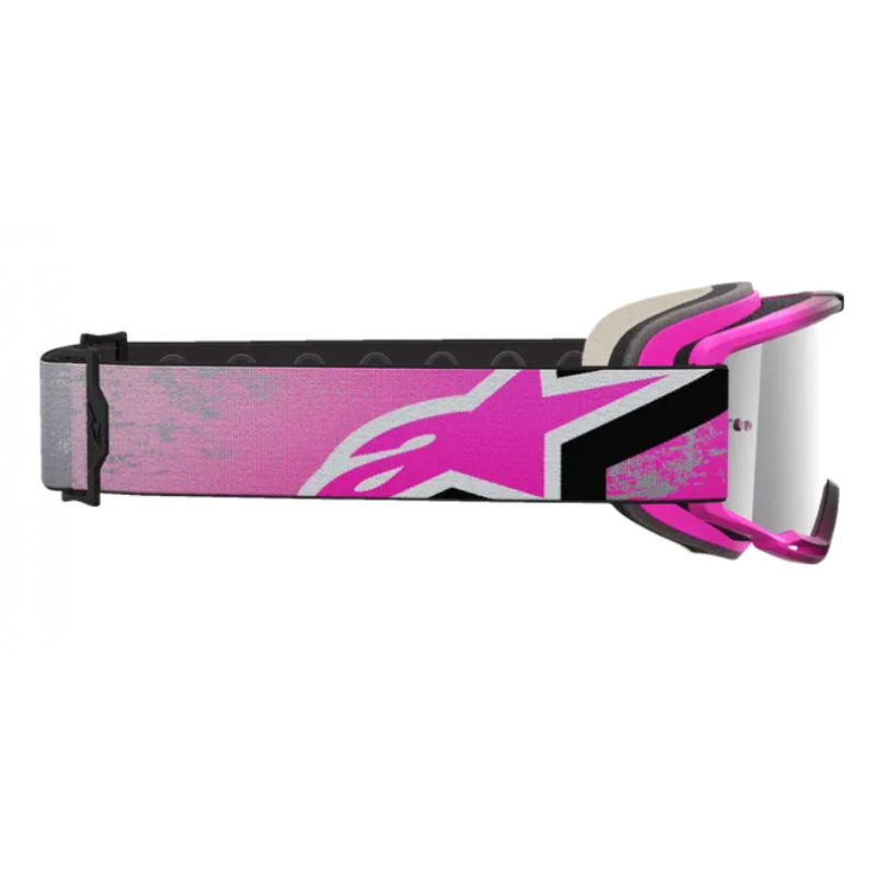 Мотокрос очила ALPINESTARS VISION 5 LAHND IRON/PINK MIRROR-SIL
