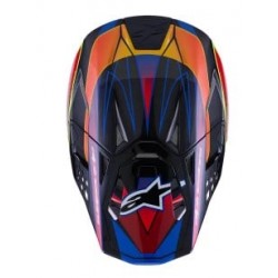 Мотокрос каска ALPINESTARS SM10 ERA BLUE/RED/YL