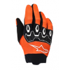 Детски мотокрос ръкавици ALPINESTARS FULL BORE V2 ORANGE/WHITE/BLACK