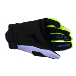 Детски мотокрос ръкавици ALPINESTARS FULL BORE V2 PURPLE/YELLOW