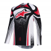 Мотокрос джърси Alpinestars TECHSTAR NOMUR BLACK/WHITE/RED
